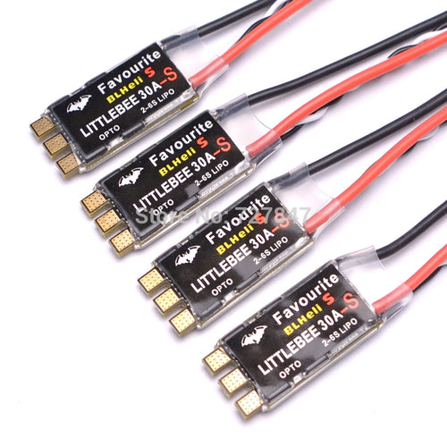 Favourite FVT LittleBee 30A-S 30A - S ESC BLHeli_S OPTO 2-6S Supports Mulitshot Oneshot42 OneShot125