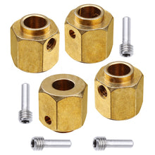 6/8/9/10/11/12mm Heavier Brass 12mm Hex Wheel Hub Extended Adapter For Traxxas TRX-4 Scale Trail Axial SCX10 RC 1/10 Crawler Car