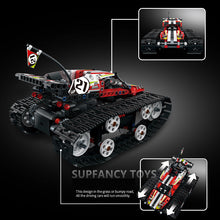 Compatible LegoINGLs Technic RC Car Tracked Race Stunt Car Building Blocks Sets APP Raido Remote Control Truck Toys For Children