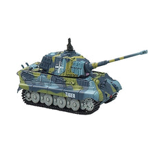 New Mini RC Tank Radio Remote Control 2203 1:72 Scale 4CH Simulation Tanks Car Model Toys for Children Christmas Birthday Gift