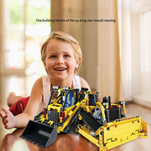 Smart Wireless Charging Remote Control Building Block Car Truck Crawler Assembling Building Blocks Children's Educational Toys