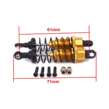 Aluminum oil filled Front&Rear Shock Absorber 0016 0017 For 1/12 WLtoy 12428 12423 RC Car Crawler Short Course Truck Upgrad Part