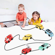 Enlighten Magic Pen Draw toy railroad Inductive Trains Children's RC Train Tank Toy Car Draw Lines Induction Rail Track Car Kids