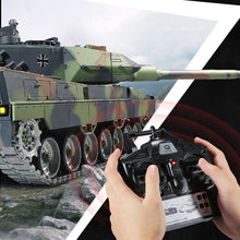 1:16 German Leopard 2A6 Main Battle Tank 2.4G Remote Control Model Military Tank Sound Smoke Shooting Effect Metal Ultimate