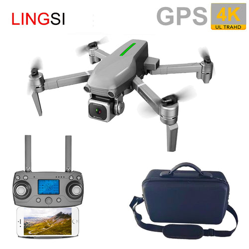 5G WIFI 1000M FPV GPS With 4K HD Camera 3-Axis Stable Gimbal 25 Mins Flight Time RC Drone Quadcopter RTF Brushless Motor