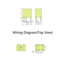 51963 Miniature Relay, 1 Amp 16 Volt for dcc decoder function outputs control/860054/LaisDcc