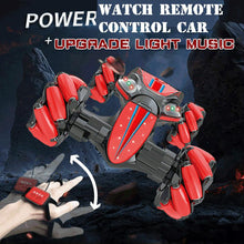 Remote Control Car Gesture Induction Remote Control Stunt Car One-button Deformation Climbing Off-road Vehicle Children Cr Car