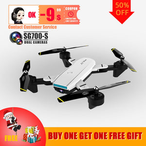 дрон 4K SG700 S mini Drone dron helicopter Remote Control 4CH WiFi Optical Flow Dual Camera Quadcopter Drones