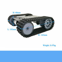 Wireless Wifi Controlled Smart RC Tank Chassis TP101 Metal Robotic + NodeMCU Controller Kit 12V DC Motor Toy DIY For Arduino