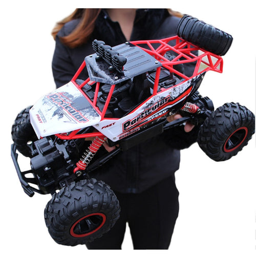 RC Car 4 WD Dirt Bike 2.4G Radio Remote Control Cars Boys Toys Buggy Off-Road Trucks for Children Model Vehicle Toy 37 CM 1:12