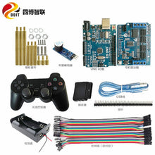 SZDOIT PS2 Gamepad Handle Control T101 Smart RC Robot Tank Chassis Kit Tracked Crawler Vehicle 33GB-520 Motor DIY For Arduino