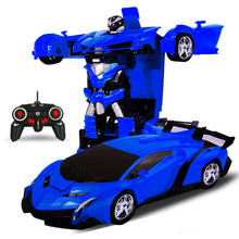 New Rc Car Deformation 2 in 1 RC Car Driving Sports Cars drive Deformation Robots Models Remote Control Car RC Fighting Toy Gift