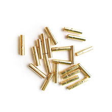 40pcs/lot 2.0mm 3.0mm 3.5mm 4.0mm 5.5mm 6.0mm 8.0MM Gold Bullet Banana Connector plug for ESC Lipo RC battery Plugs (20 pair)