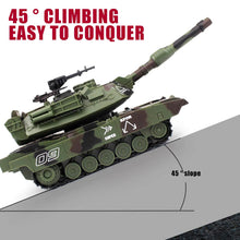 1:32 RC War Tank Tactical Vehicle Main Battle Military Remote Control Tank with Shoot Bullets Model Electronic Hobby Boy Toys