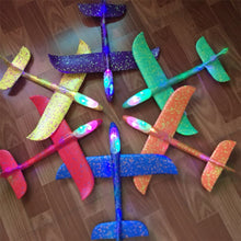 Hand throw airplane EPP Foam Outdoor Launch Glider Plane Kids Toys 48 cm Interesting Launch Throwing Inertial Model Gift funny