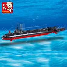 Compatible Legoed military submarine sets ship boat Aircraft Carrier warship model Building kits Blocks bricks Child kid toys