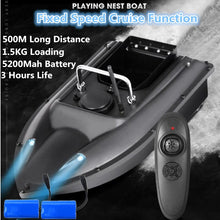 Constant Speed Cruise Function 500m Smart Lure Fishing Remote Control Fishing Bait Boat Auto RC Remote Control Fishing Bait Boat