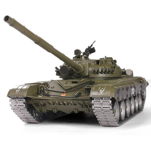 1:16 Russian T-72 Main Battle Tank 2.4G Remote Control Model Military Tank with Sound Smoke Shooting Effect - Metal Advanced
