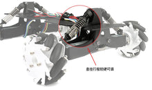 4WD McNamee Wheel Chassis Dc Motor With Shock Absorption Omni-Directional Mobile ROS Wheel