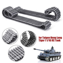 2pcs Metal Tracks s Crawler Chain for Heng Long Taigen Tiger 1 1:16 Scale DIY RC Tank German tiger Replacement spare