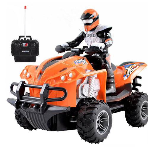 High Speed Anti Collision RC Motorcycle Electric Toy Children Rechargeable Quad Bike Gift Wear Resistant Simulated Driving Model