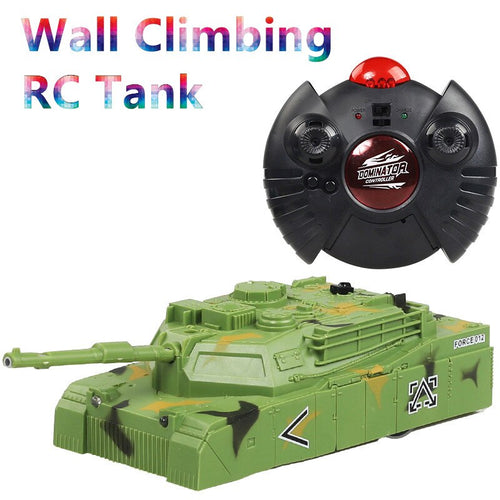 Kids Toys Anti Gravity Ceiling Climbing Tank Electric Remote Control Tanks Antigravity Machine Stunt RC Tank For Xmas Gifts