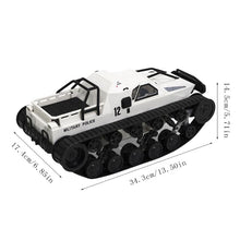 1/12 RC 4WD Drift Tank 2.4G High Speed EV2 Tank RTR Remote Control Armored Toy