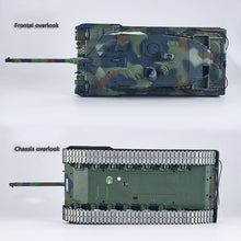 1:16 German Leopard 2A6 Main Battle Tank 2.4G Remote Control Model Military Tank With Sound Smoke Shooting Effect