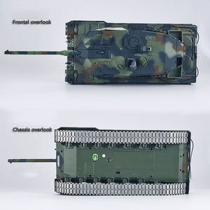 1:16 German Leopard 2A6 Main Battle Tank 2.4G Remote Control Model Military Tank With Sound Smoke Shooting Effect