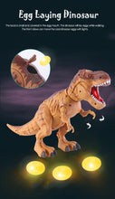 Large Size Walking Electric Dinosaur Robot Toys Laying Egg Walk Sounds Model Toys For Kids Gift