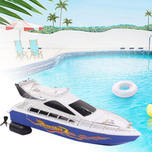 Rc Boat For Mini Kids Rc Remote Control Speed Boats Toy Racing Model 2.4GHZ Four-channel Small Remote Yacht Children's Gift