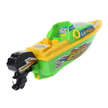 High Speed Electric Boat Plastic Launch Children RC Toys Speedboat Water Play Gift For Kids