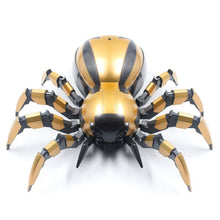 High Simulation Gold Infrared Remote Control Mechanical Spider With LED Remote Control Mechanical Spider With LED