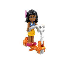 37095 8-Color Compatible Legoinglys Girl Series Creative Scooter Assembling Building Blocks Kit Toys Kids Gifts
