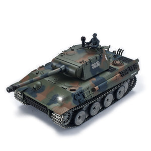 1:16 German Leopard Heavy Tank 2.4G Remote Control Model Military Tank With Sound Smoke Shooting Effect 3 Type Edition