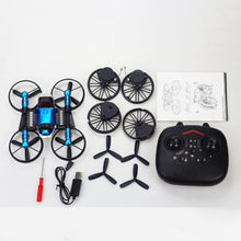 2-In-1 2.4G Remote Control Deformation Motorcycle Folding Quadcopter With Land And Air Dual Modes Model Educational Toy For Kids