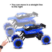 2.4G Gesture Sensing Stunt Remote Control RC Car Children's Light Music Twisting Car Deformation Climbing Off-road Vehicle Model