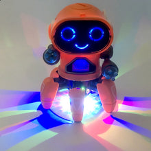 New Product Dancing Electric Six-claw Small 6 Robot RC Robot Light Funko Pop Music Children Boy Girl Intelligent Sensing Robot