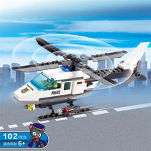 102pcs Aircraft Airplane Compatible with Legoinglys Building Blocks Toy Kit DIY Educational Children Christmas Birthday Gifts