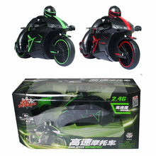 2.4GHz Mini Fashion RC Motorcycle With Cool Light High Speed RC Motorbike Model Remote Control Drift Motor Toys For Kids