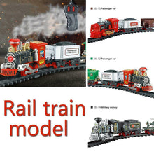 New Hot Remote Control Conveyance Car Electric Steam Smoke RC Train Set Model Toy Gift Toy Railroad Antistress Funny Gadgets