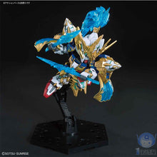 Original SD Three Kingdoms Gundam Model Cute ZHAO YUN 00 GUNDAM & BILONGQU Tree Kindoms Mobile Suit Kids Toy