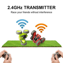 RC Stunt Car 2.4G 4CH Drift Deformation Buggy Roll Car 360 Degree Rotating Double Sided Flip Vehicle Models Remote Control toys