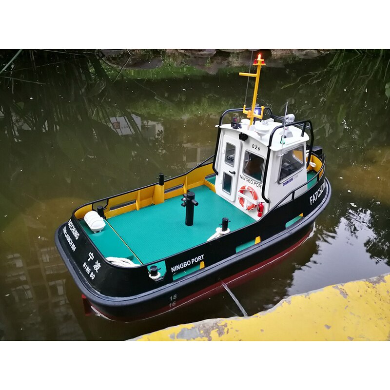 DIY Simulation remote control ship model kit for Tug804 tugboat rescue