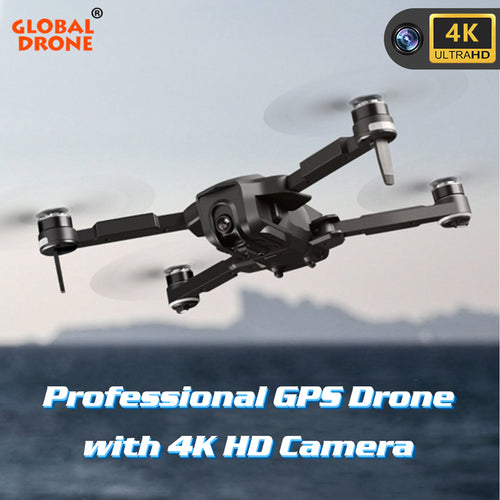 GPS Drone 4K Quadcopter with HD Camera Follow Me 25 mins Fly Time Brushless Folding Drone X PRO RC Dron VS K20 SG906 F11 PRO EX4
