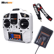 MicroZone MC6C Remote Control With Mini MC6RE/MC7RB 2.4G Receiver For SU27 Fixed Wing Aircraft RC Drone
