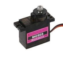 1PC MG90S Micro Metal Gear 9g Servo for RC Plane Helicopter Boat Car 360° Accessories Kids toys Brinquedos juguetes игрушки