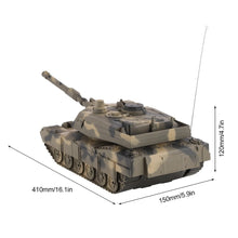 1:14 4CH Simulation RC Military Tank Turret Rotation Light & Music Remote Control Model Long Distance Control Kids Toy Gift