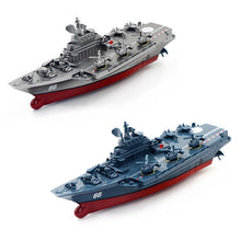 2.4GHz. Childrens Water Toy Remote-Controlled Ship Aircraft Carrier Refined Boat Model RC Boats