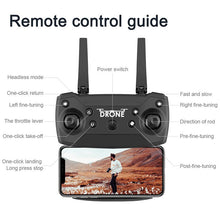 Drone 4K RC Quadcopter With Camera Foldable FPV Wifi Wide Angle High Hold RC Helicopter Selfie Drone Kid's Toys